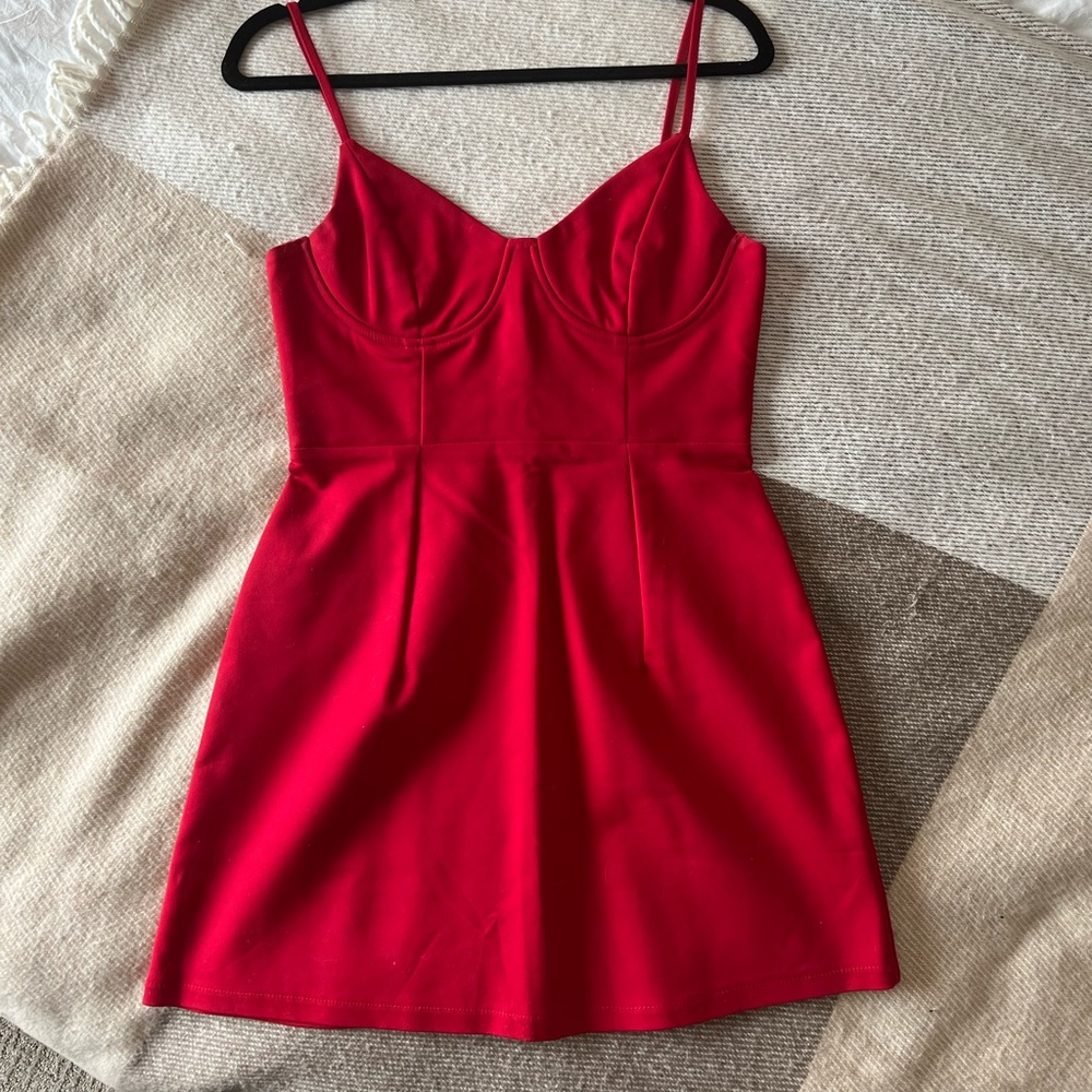 Princess Polly Red Novella Dress